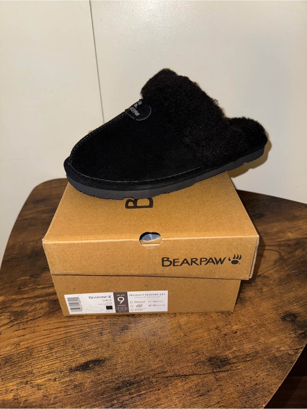 Bearpaw Women Slip On Sandals Sz 9